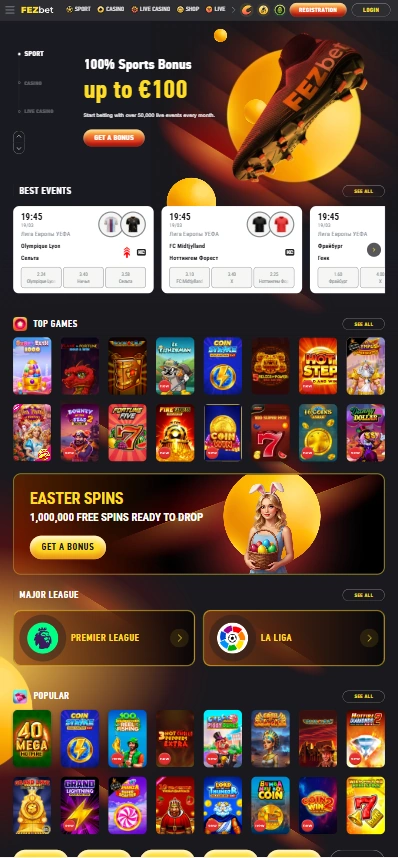 Fezbet bonus